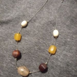 Multi colored necklace